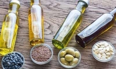 Льняное и оливковое масло