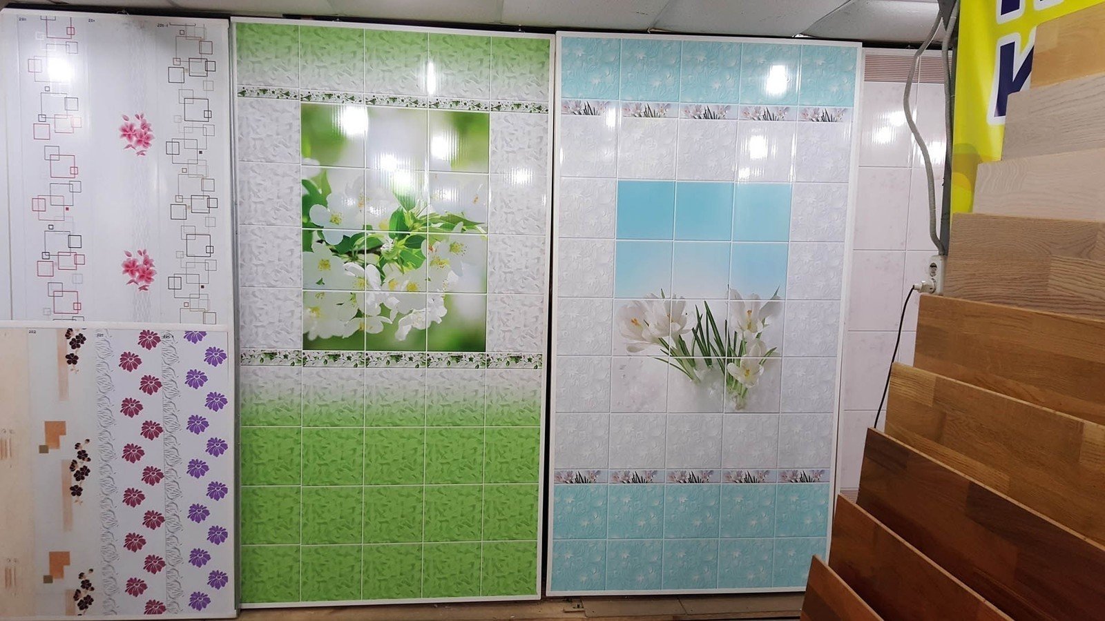 Пластиковые панели для ванной комнаты