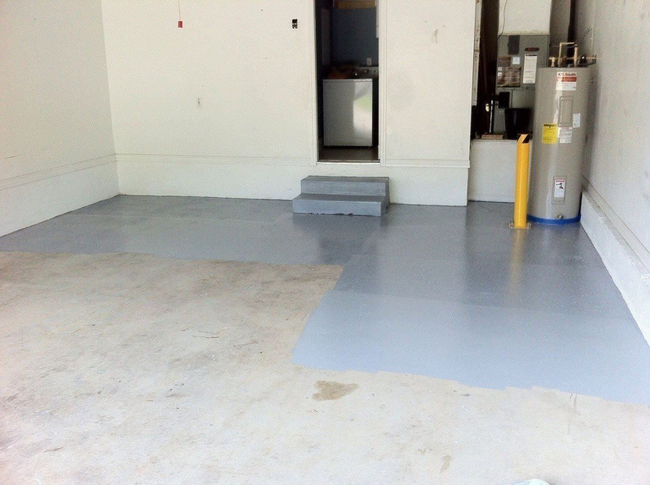 Покрытие краска пола для гаража