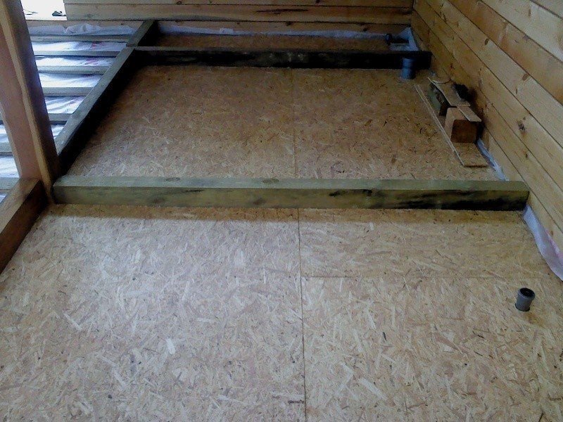 Цементная стяжка по деревянному полу