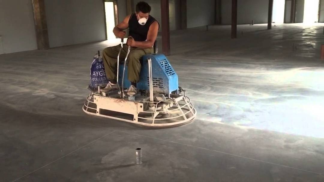 Шлифовальная машина для полировки бетонного пола