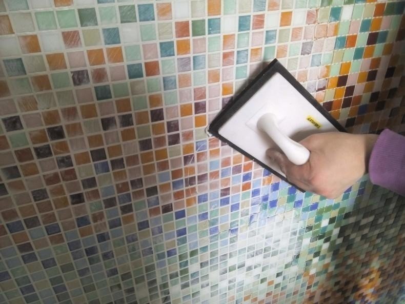 Плитка мозаика в ванной