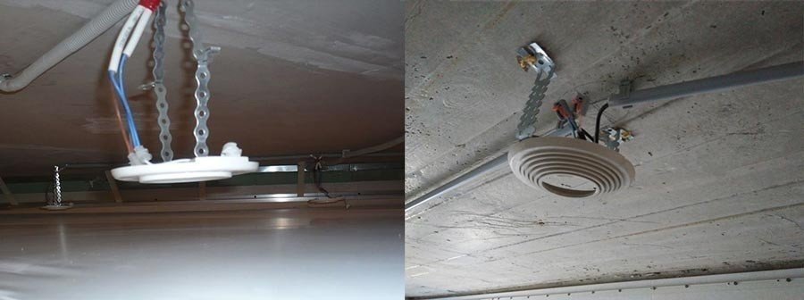 Монтажная планка для люстры под натяжной потолок