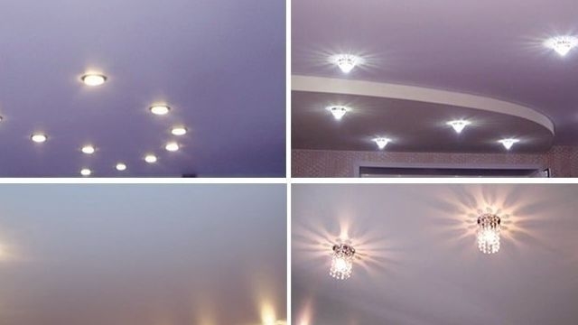 Требования к точечным светильникам, устанавливаемым в натяжные потолки