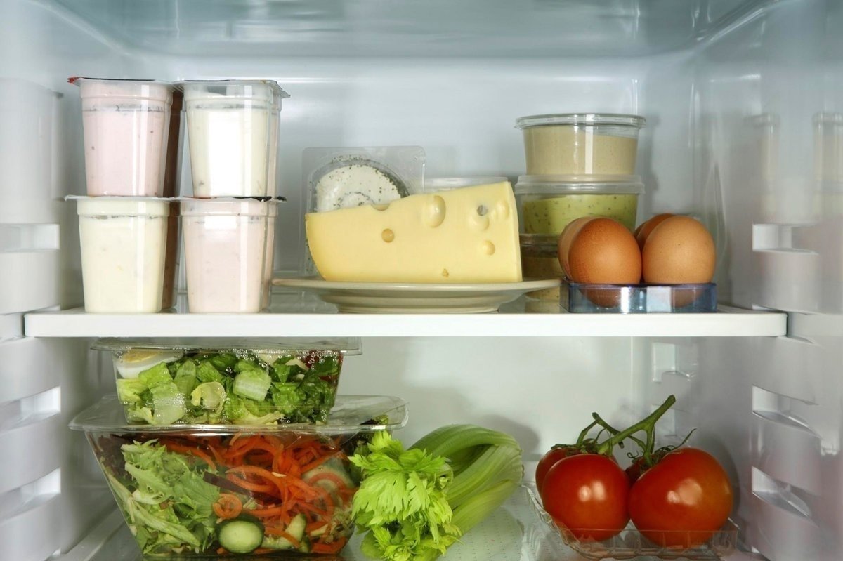 Продукты в холодильник