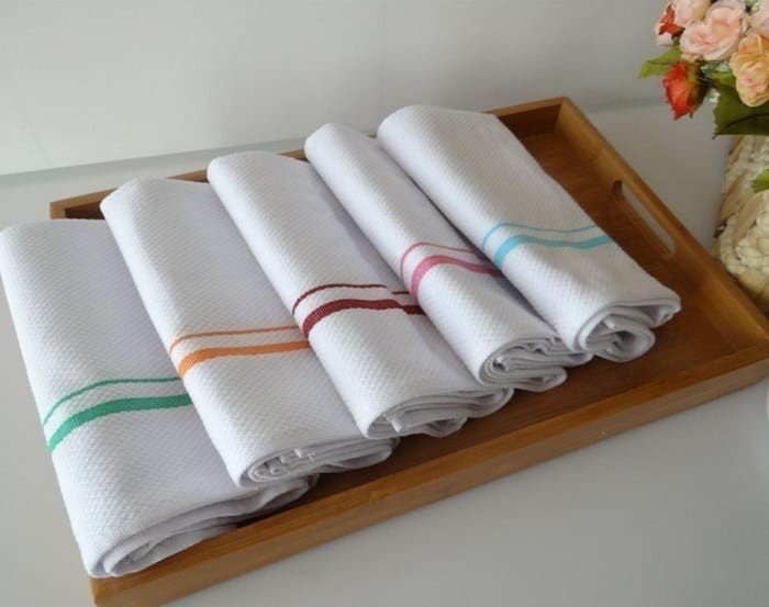 Чистые кухонные полотенца без кипячения