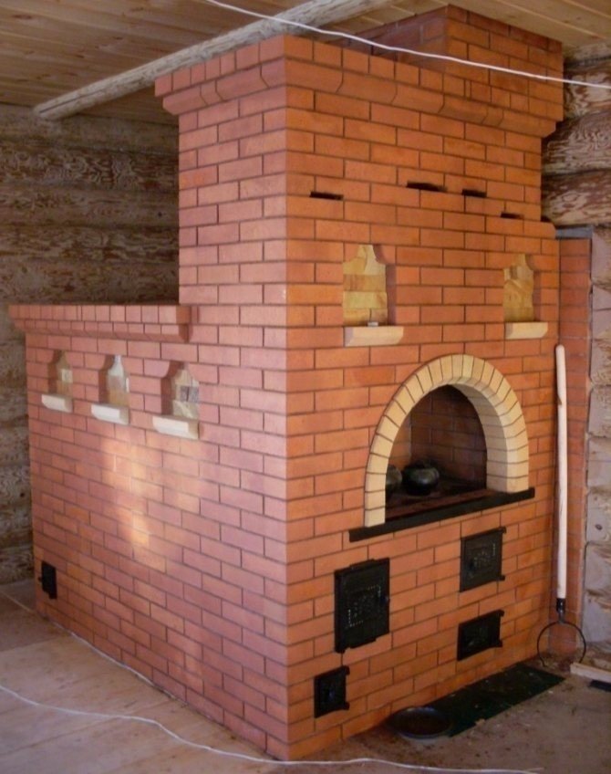 Кирпичная печь для дома