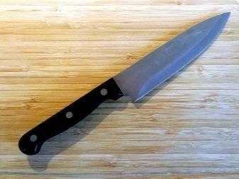 Нож кухонный сантоку
