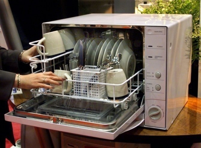 Настольная посудомоечная машина