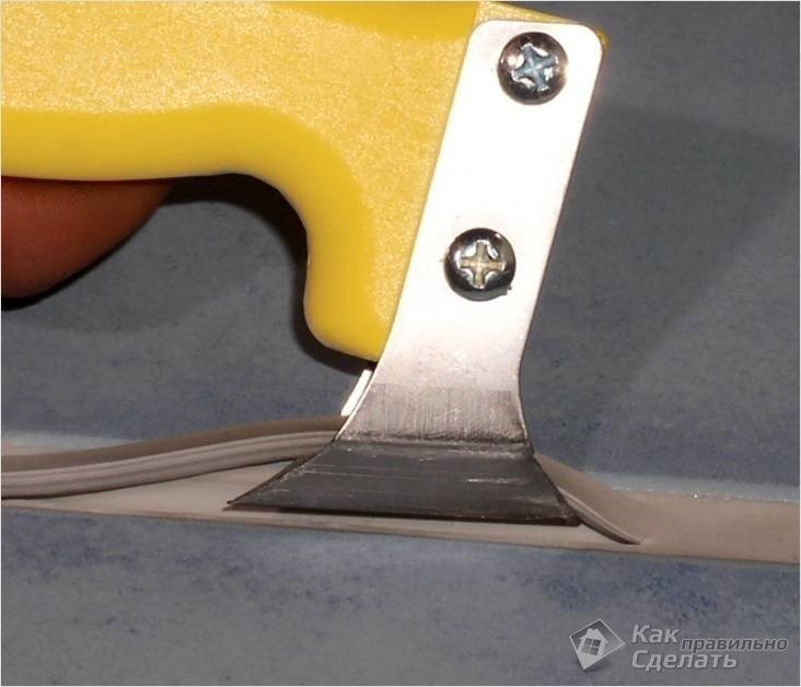 Нож для снятия штапика stanley