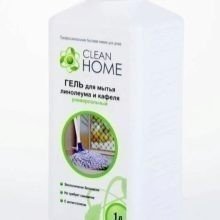 Clean home гель для мытья линолеума и кафеля универсальный