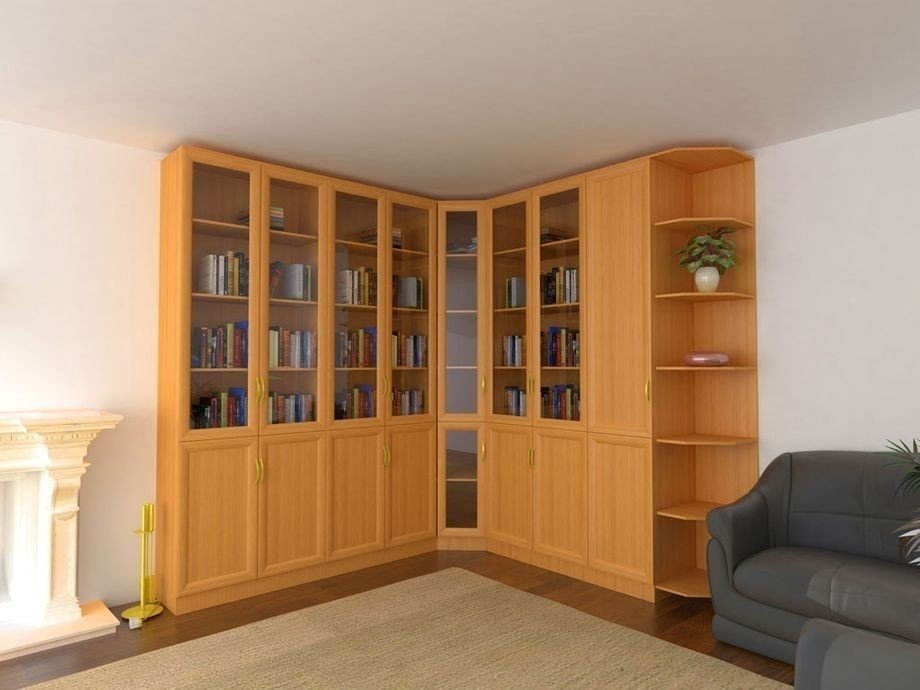 Книжные шкафы для домашней библиотеки