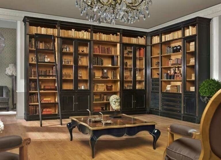 Мебель для библиотеки в современном стиле