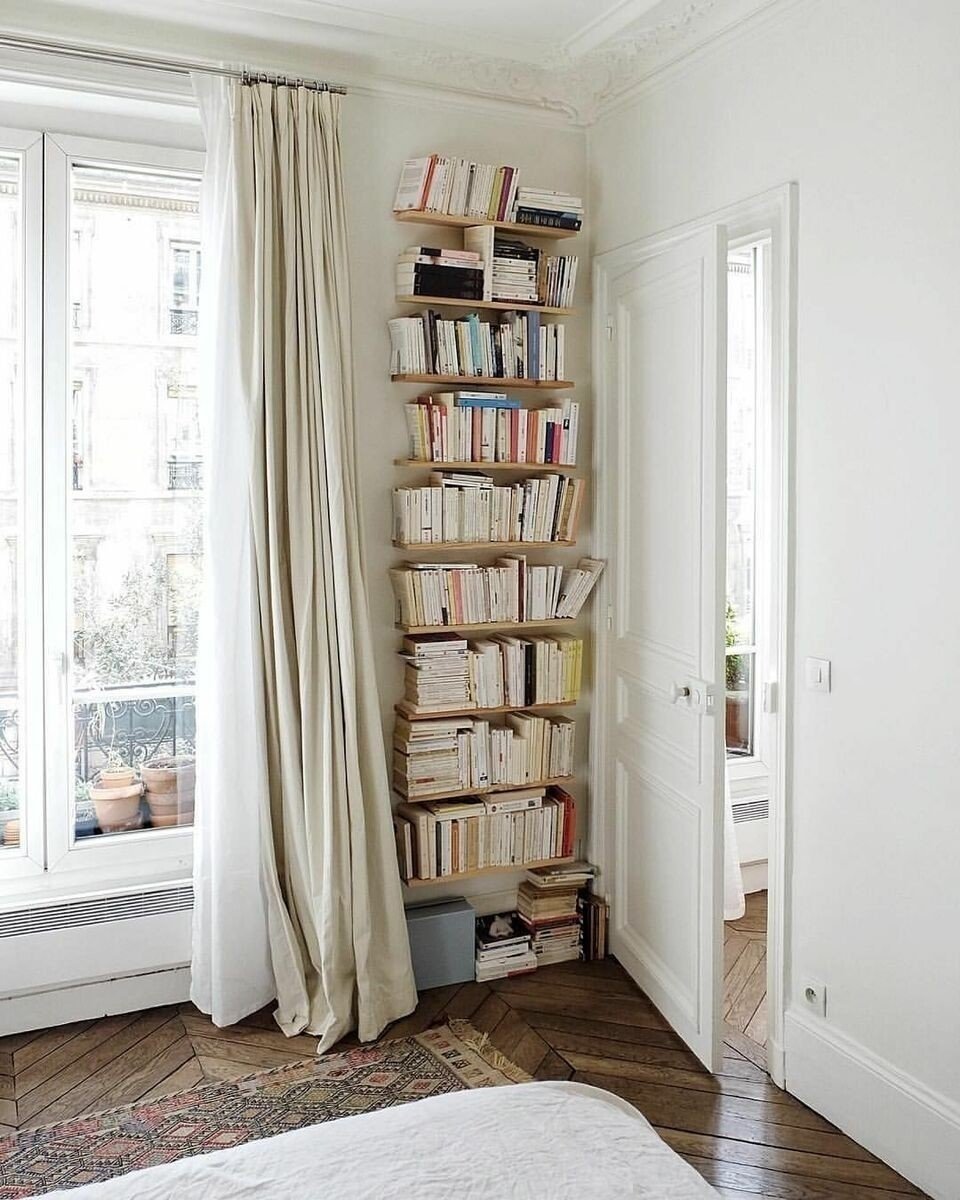 Стеллажи книжные для маленькой квартиры