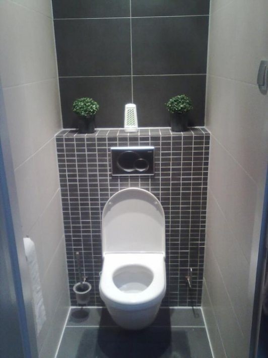 Дизайн туалета маленького размера