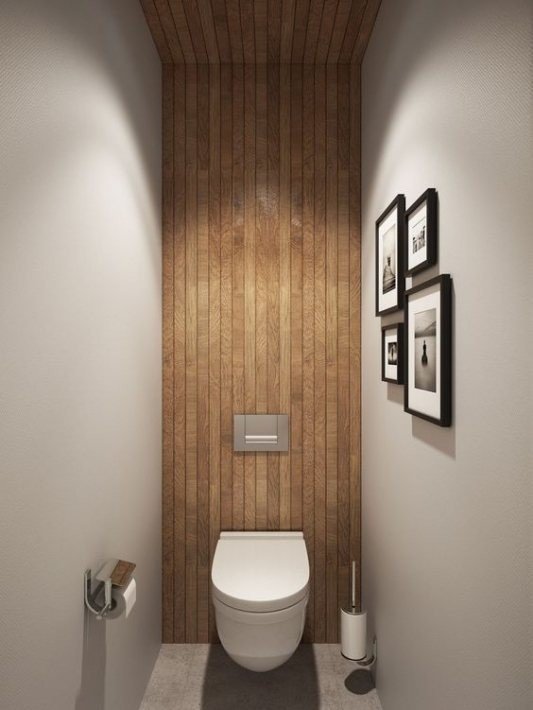 Туалет в современном стиле
