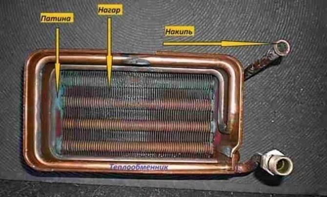 Чистка теплообменника газовой колонки бош