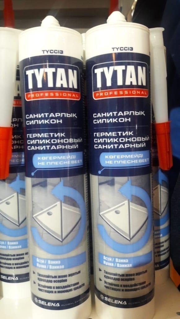 Tytan professional герметик силиконовый санитарный