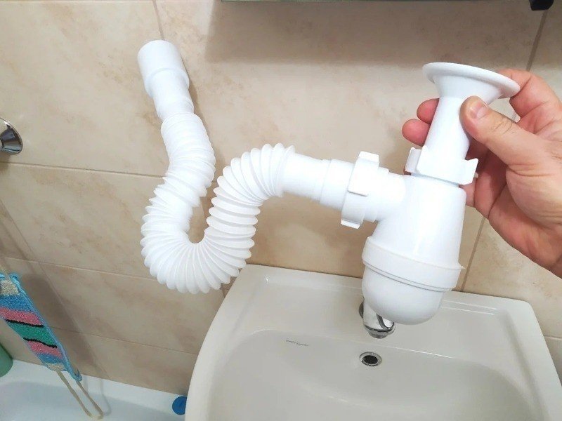 Сифон для раковины в ванную