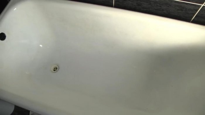 Акриловое покрытие на старую ванну черный цвет