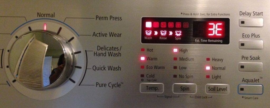 Ошибка стиральной машины самсунг