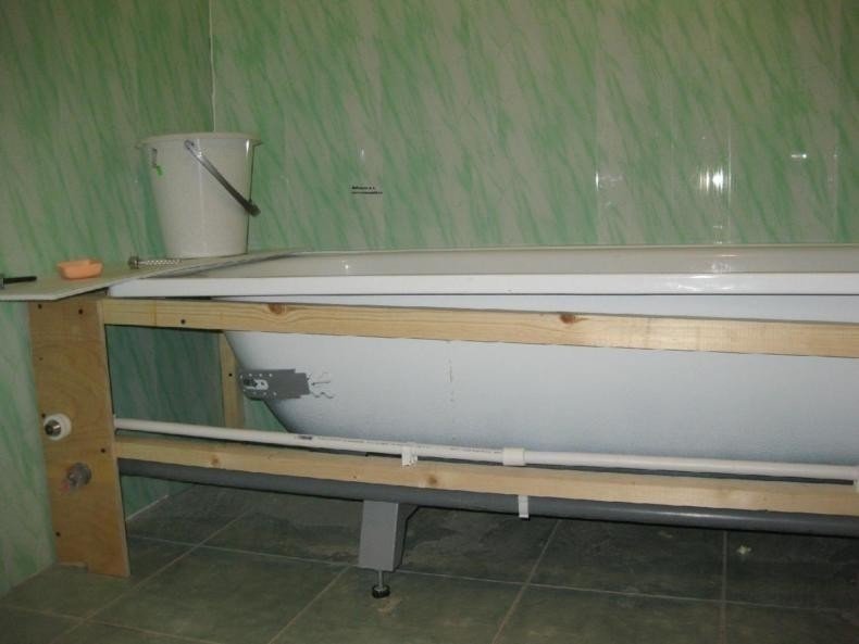 Монтаж пластиковых панелей в ванной
