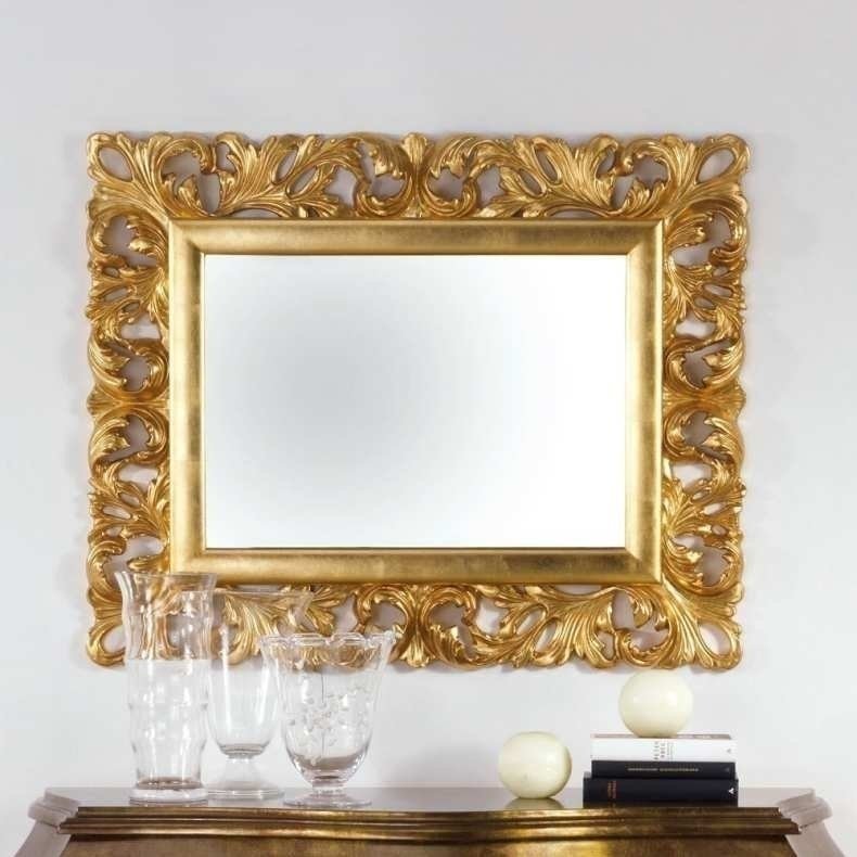 Зеркало миглиоре золото